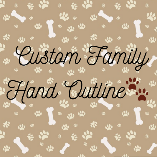 Custom Hand Outline