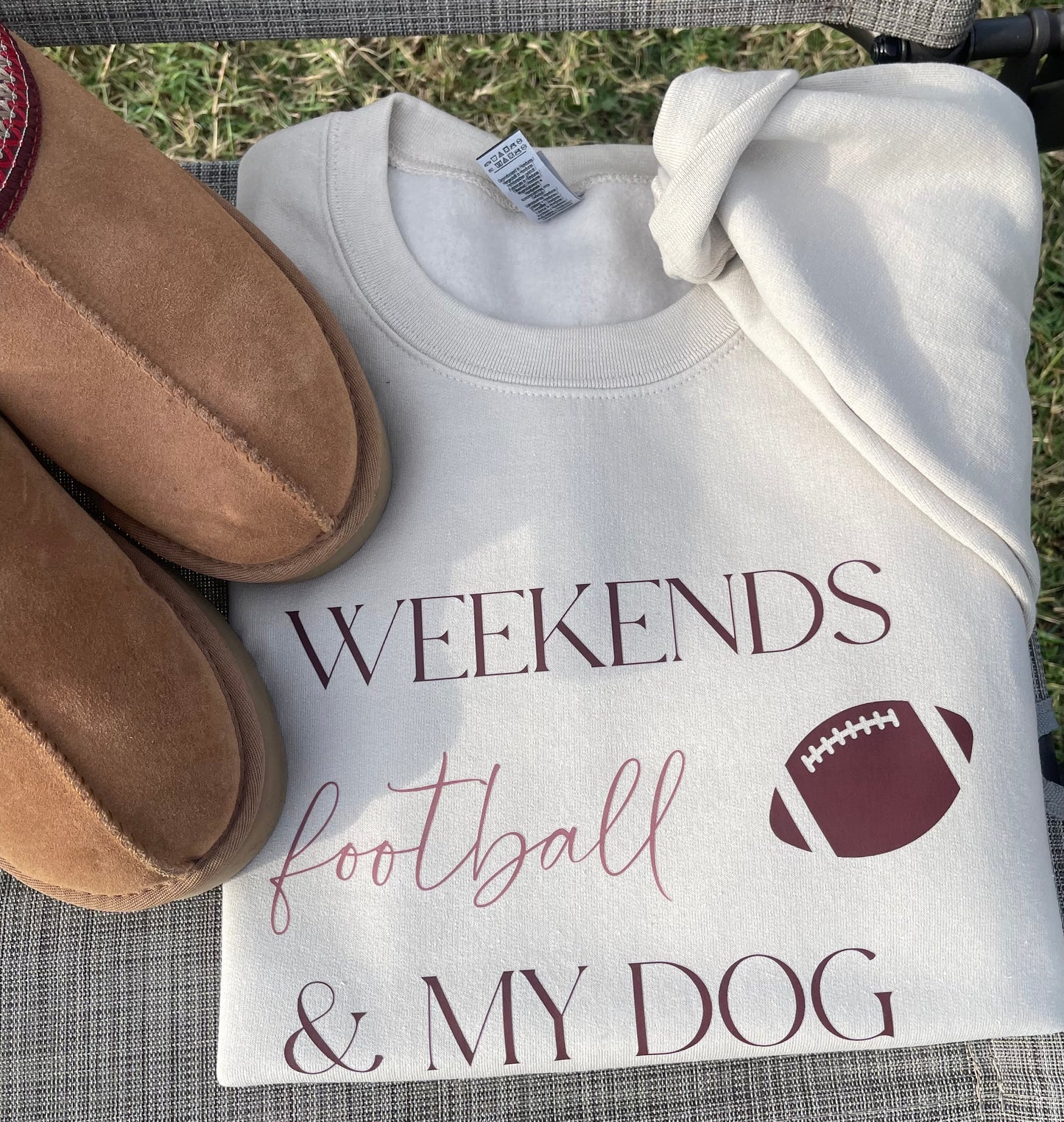 Football & My Dog Crewneck