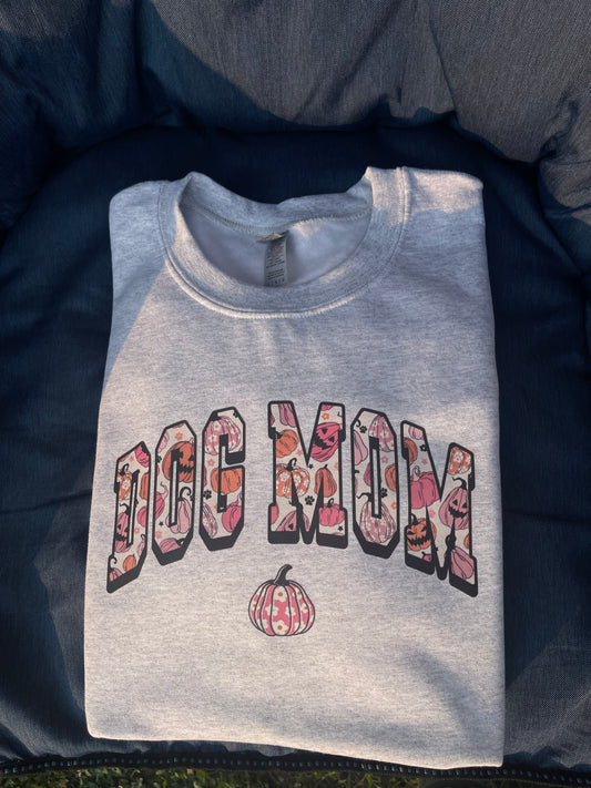 Dog Mom Halloween Crewneck