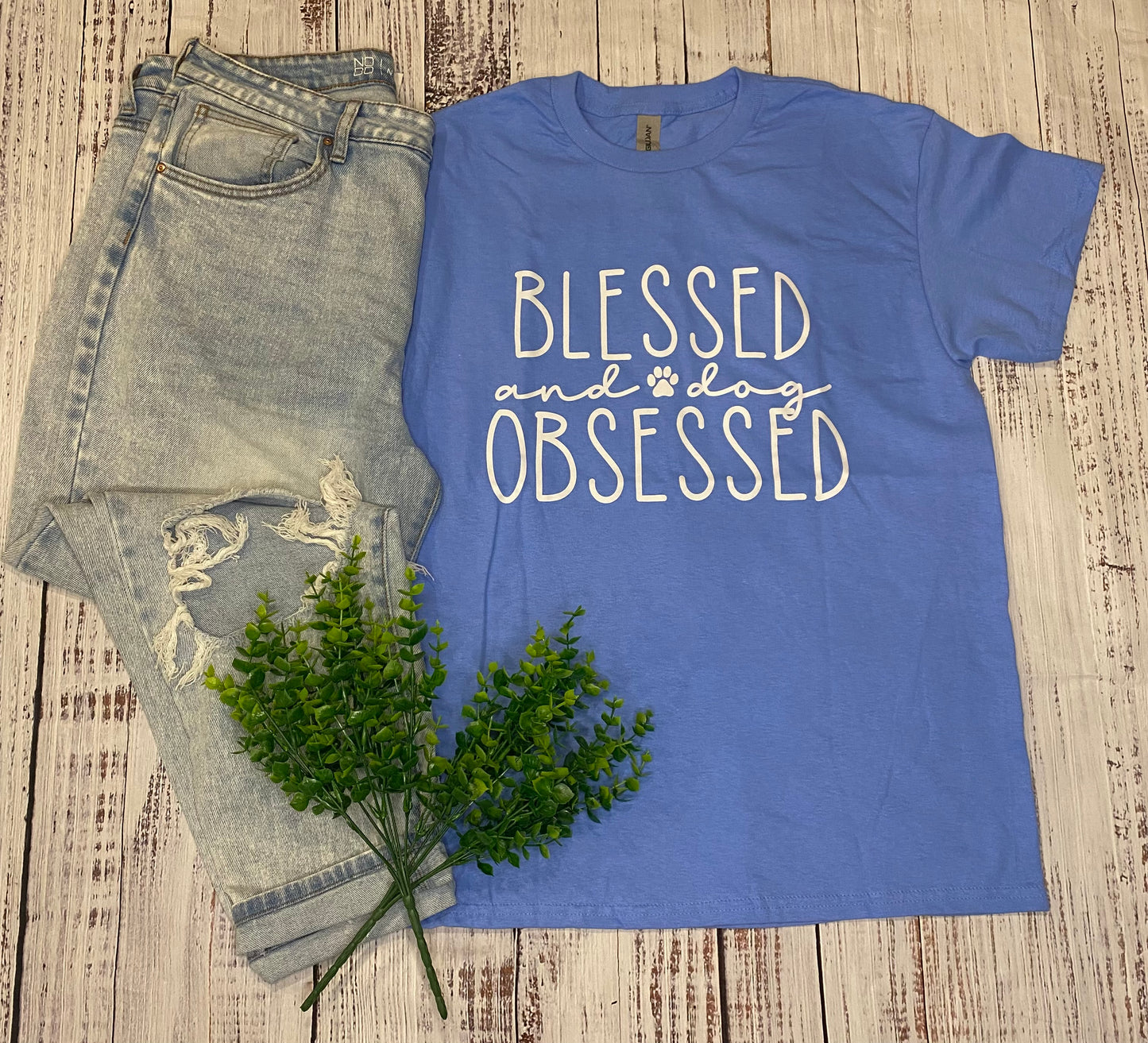 "Blessed and Dog Obsessed" Tee